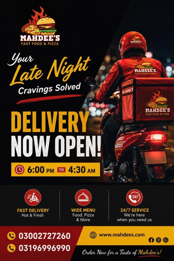 Delivery now open promo